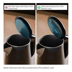 Lifelong Electric Kettle 1.5 Litre | 1350W Kettle | 304 Stainless Steel Inner Body | Cool Touch Body | Auto Shut-Off |Overheat Protection | Wide Mouth for Easy Cleaning | 360 degree Cordless Operation