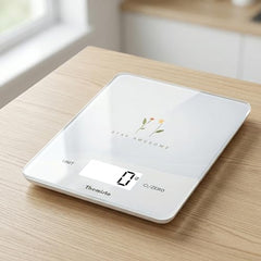 Themisto TH-WS20 Digital Kitchen Weighing Scale Stainless Steel (5Kg)
