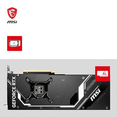 MSI GeForce RTX 4060 Ventus 2X Black 8G OC 8GB GDDR6 128-bit Gaming Graphic Card