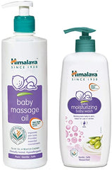 Himalaya Baby Massage Oil 200ml | All-round growth | Strong Bones & Muscles | Ashwagandha, Country Mallow & Aloe Vera | No.1 Dr. Recommended Brand| Vitamin E | 99% NOI | Mineral oil free