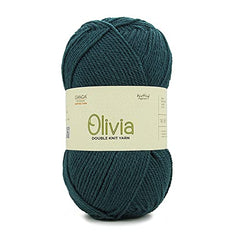 Ganga Acrowools Acrylic Olivia,Double Knit Yarn. Hand Knitting&Crochet Yarn. Oekotex Class 1 Certified. Pack of 2 Balls-100Gms Each. Shade No-Olv012, Maroon