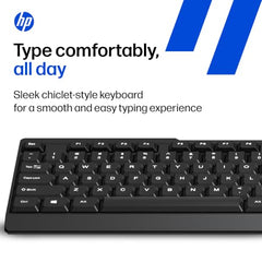 HP KM120 Wired Mouse and Keyboard Combo (AB3D0AA)