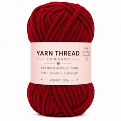 yarn thread company Wool, Plush & Cuddly, Chenille Yarn Supersoft Hand Knitting Wool Ball, (1 Ball/100 Gram Each) Ball Suitable for Craft, Babywear, Baby Blankets, (Parrot Green)