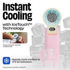 NUUK BFF Personal Hand Fan | 13000 RPM with IceTouch™ | 3600mAh Rechargeable Battery up to 10 hrs | Portable Mini Fan | 100-Speed Dial | For Travel, Office, Makeup & Outdoor | 1 Yr + 1 Month Warranty