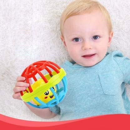 SYGA Colorful 7 Rattles and 1 Teether Toy Set