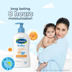 Cetaphil Baby Wash & Shampoowith Organic Calendula,Tear Free, Paraben, Colorant and Mineral Oil Free, 400ml