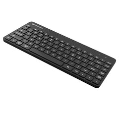 ZEBRONICS Companion 201 2.4GHz Wireless Keyboard & Mouse Combo, 83 Keys, AI Assist Key, 12 Integrated Multimedia Keys, 3 Button Mouse, 1600 DPI, High Precision, Silent Operation (Black)