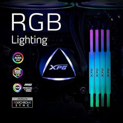XPG Adata Lancer RGB 32GB (1 * 32GB) DDR5 6000 Mhz CL 30-40-40 1.35V Desktop Ram Memory - AX5U6000C3032G-CLARBK