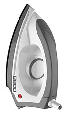 USHA EI 3302 1100 W Dry Iron with Black American Heritage Soleplate (Grey-Black)