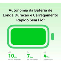 Huawei Watch FIT 5 Smart Watch, 43mm FullView Display, iOS & Android, up to 10 Days Battery Life, Sleep & Health Monitor, Heart Rate Monitor, SpO2, GPS, Mini Work-Out, Black