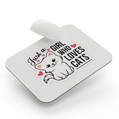 SHERISH Cute Cat (I'm OK) Mouse Pad for PC & Laptop – Waterproof Desk Mat with Funny Cartoon Cat Design, Smooth Cloth Surface & Non-Slip Rubber Base Ideal for Office, Work from Home & Gaming 19x23 cm