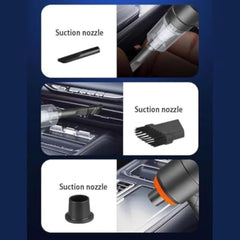 Car Vacuum Cleaner 3 in 1 Cordless Handheld with 3 Attachments & Blower for Wet & Dry Cleaning for Home/Office/Car/Keyboard/Travel/Sofa For Kids And Adults(MULTI)