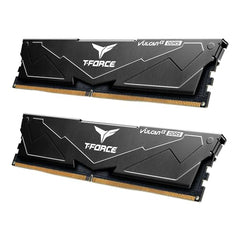 TeamGroup T-Force Vulcan 16GB 6000MHz (6000MT/s) CL38 Black DDR5 UDIMM Desktop Gaming Memory, Metal Heatsink, ECC, XMP 3.0/AMD Expo, Compatible with Intel/AMD CPU, High Performance, Low Latency RAM