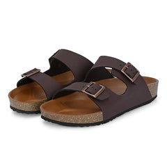 Centrino Sandals for Men | Berkin-Style Slip-On Casual Sandal with Open Toe Design |Lightweight On-Grip Sole for Outdoor Wear|Men Open Toe Buckle Strap Sandals| Summer Slip-On Slipper|Perfect For Monsoon Rainy Season NAVY 13 UK(7313)