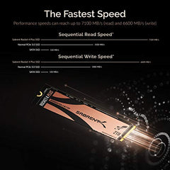 Sabrent 8TB Rocket 4 Plus NVMe 4.0 Gen4 PCIe M.2 Internal SSD Extreme Performance Solid State Drive R/W 7100/6600MB/s (SB-RKT4P-8TB)