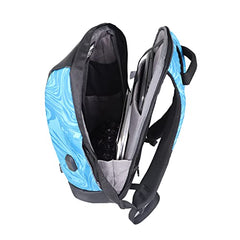 Arctic Fox Slope Anti-Theft Backpack (Dark Denim) | 23 Ltr Capacity|Water Resistant | Multipurpose Backpack |Rain Cover|15.6 Inches Unisex Laptop Bag with USB Charging Port