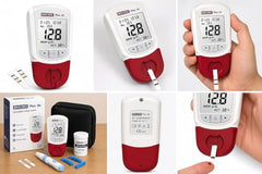 QUIK-CHECK Plus Hb Hemoglobin Testing System Meter with 60 Strips | Accurate Digital Hemoglobin Monitor | Easy & Fast Testing Device