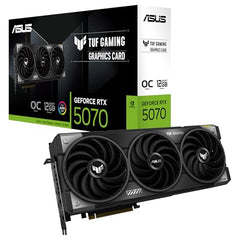 ASUS Dual GeForce RTX 5070 12GB GDDR7 OC Edition Gaming Graphics Card (NVIDIA Blackwell Architecture and DLSS 4, 2.5 Slot Design, SSF, PCIe 5.0, 3X DisplayPort 2.1b, 1x HDMI 2.1b, PRIME-RTX5070-O12G)
