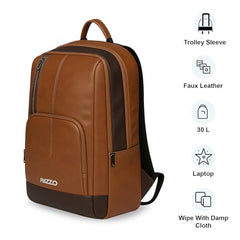 PAZZO Milestone Laptop bag for men | Office bag for men| Laptop Backpack for Men and Women with Anti-Theft Design, USB Port and 1 Year Warranty | Fits up to 15.6 inch Laptop, Macbook ~ Blue