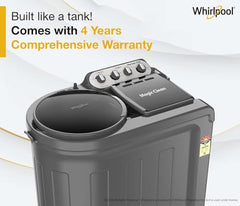 Whirlpool 9 kg 5 Star Semi-Automatic Top Loading Washing Machine (MAGIC CLEAN 9.0 GREY DAZZLE,2x Drying Power)