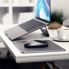 SATECHI M1 Wireless Bluetooth Mouse, USB-C Rechargeable, Compact, Silver