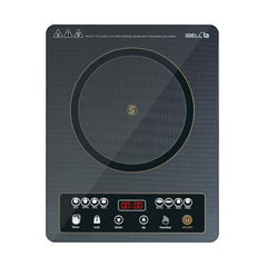 iBELL CROWN11 Induction Cooktop 2000W - 3YEAR WARRANTY, Portable Electric Induction Cooker, Full Touch Control, 6 Preset Cooking Modes, Auto Shut-Off, Overheat Protection [Black]