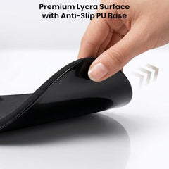 TECPHILE Mouse Pad Wrist Support with Massage Design, Ergonomic Dog Paw Mouse Mat, Pain Relief Memory Foam, Anti-Slip PU Base, Cushion Mousepad Wrist Rest for Gaming, Home, Office, Laptop, Computer