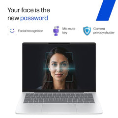 HP Smartchoice Omnibook 5 OLED (Previously Pavilion), Snapdragon X Processor 45 Tops (16GB LPDDR5x,1TB SSD) 2K,16''/40.6cm, Win11, Office24, Silver, 1.59kg, fb0001QU, Multi-Day Battery AI Laptop