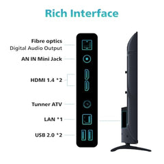 Philips 80 cm (32 inches) 6100 Series Frameless HD Smart LED Google TV 32PFT6130/94