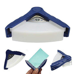 SYGA R4 Round Corner Cutter Paper Punch Tool Crafting Supplies Easy to Use (Color May Vary)