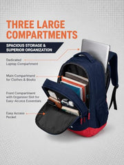 Lunar's Bingo - 48 L Laptop Bags | Laptop backpack for men | Laptop bag 15.6 inch | School bags | College bag for boys | Office backpack for men | Travel backpack with 1 Year Warranty