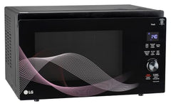 LG 32 L, Convertible Microwave Oven with Air Fry, Charcoal Lighting Heater, Wi-Fi Enabled (MJEN326UHWF, Black, Motorised Rotisserie, 60 Air Fry Recipe, 40 Scan to Cook Recipes & 431 Auto Cook Menu)