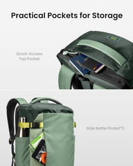 Navigator-T66 Liteway Travel Backpack 43.18 cm(17 Inch)/40L-Olive Green