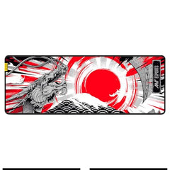 Ant Esports Dragon Hill Unique Design Mouse Pad Gaming Mouse Pad Extended Mouse Mat for Mouse Keyboard with Stitched Edges Waterproof NonSlip Base Mousepads for Office Home Shop Gaming EXTRA LARGE_Red