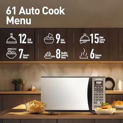 Panasonic 23L Convection Microwave Oven(NN-CT353BFDG,Black Mirror, 360° Heat Wrap)