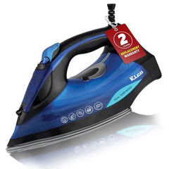 Rico Japanese Tech Fully Automatic Steam Iron with Spray | No Burns Guaranteed | Optitemp Press Iron | Auto ShutOff | Drip-Stop | 2 Years Warranty | Ceramic-Coated Soleplate with 5-Year Warranty