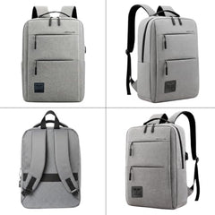 Impulse Empower Elite Laptop Backpack for Men & Women | 25L Polyester School & College Bag | USB Charging Port | Padded Laptop Sleeve | Multiple Pockets with Bottle Holder | Black