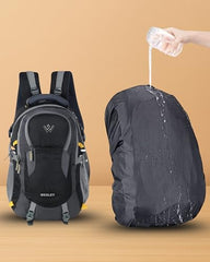 Wesley Spartan Unisex Travel Hiking Laptop Bag fits Upto 17.3 inch with Raincover and Internal Organiser Backpack Rucksack College Backpack