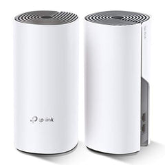 TP-Link Deco E4 Whole Home Wi-Fi Mesh System, Seamless and Speedy(AC1200) 1200Mbps Wireless, Works with Amazon Echo/Alexa, Router and WiFi Booster Replacement, Parental Control, Dual_Band