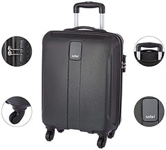 Safari Thorium Royale 8 Wheels Spinner Set of 3 Trolley Bags Hard Case Polycarbonate Luggage,TSA Lock,Wet Pouch Organized Interior,Suitcase for Travel,Trolley Bags for International Travel, Gun Metal