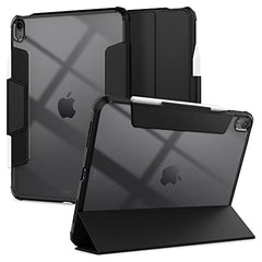 Spigen Flip case for iPad Air 11 inch M4 (2026), iPad Air 11 inch M3/M2 (2025-2024), 10.9 inch 5th/4th Gen (2022/2020), Trifold, Pencil Holder, Full Cover(Liquid Air Folio) - Black