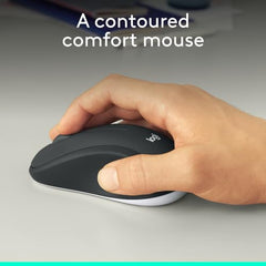Logitech MK540 Advanced Wireless Keyboard and Mouse Combo for Windows, 2.4 GHz Unifying USB-Receiver, Multimedia Hotkeys, 3-Year Battery Life, for PC, Laptop - Black