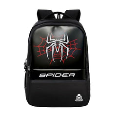 HACKER Laptop Backpack for Men & Women | Stylish Spider Printed Backpack | Durable School, College & Office Bag | Spacious Travel Backpack with Padded Laptop Compartment & Adjustable Straps