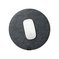 DailyObjects Orb Mouse Pad | Extended for Laptop, for PC, and Wireless Mouse | Handcrafted | Anti-Slip, Anti-Skid | Large Premium Vegan Leather Finish for Home, Office, Gaming - Tan