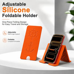 ZORBES® Portable Invisible Laptop Riser Stand, 2 Mini Self-Adhesive Alloy Metal Folding Desk Stand, Lightweight Laptop Desk Feet for MacBook, Lenovo, HP, Dell, Laptops & Tablets, 2pc (Black)