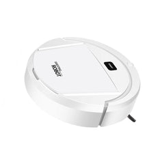 STYLEHEAVEN Robot Vacuum Cleaner Multifunctional Rechargeable Mini for Home Pet Hair White Lite