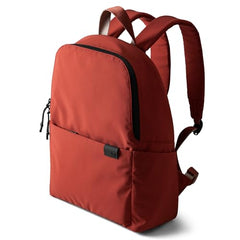 DailyObjects Monkey Shoulder Bag (19L) for Everyday Use| 100% Recycled | Travel/Office Bag | Backpack With Padded Compartment for Upto 14" | Adjustable Straps & Zipper closure - Orange