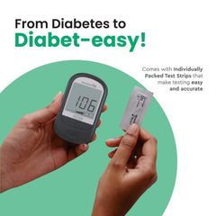 ARKRAY Glucocard G+ Advance glucometer machine | FREE 50 Individually Packed Test Strips + 25 Trustlet Lancets + 1 Lancing device | Designed with Japanese Technology