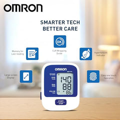Omron HEM 7124 Fully Automatic Digital Blood Pressure Monitor with Intellisense Technology For Most Accurate Measurement