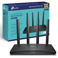 TP-Link Archer C50 AC1200 Dual Band Wireless Cable Router, Wi-Fi Speed Up to 867 Mbps/5 GHz + 300 Mbps/2.4 GHz, Supports Parental Control, Guest Wi-Fi, VPN (Black)